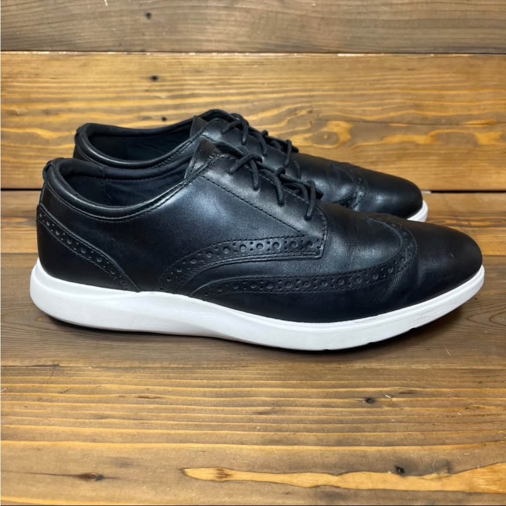 Cole Haan Grand Plus Essex Wedge Leather Oxford Sneaker Dress Shoe